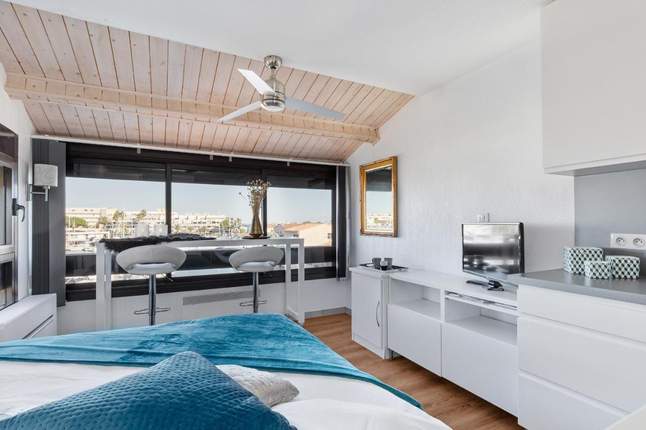 Studio Naturiste Venus Panoramic View Agde Eksteriør billede