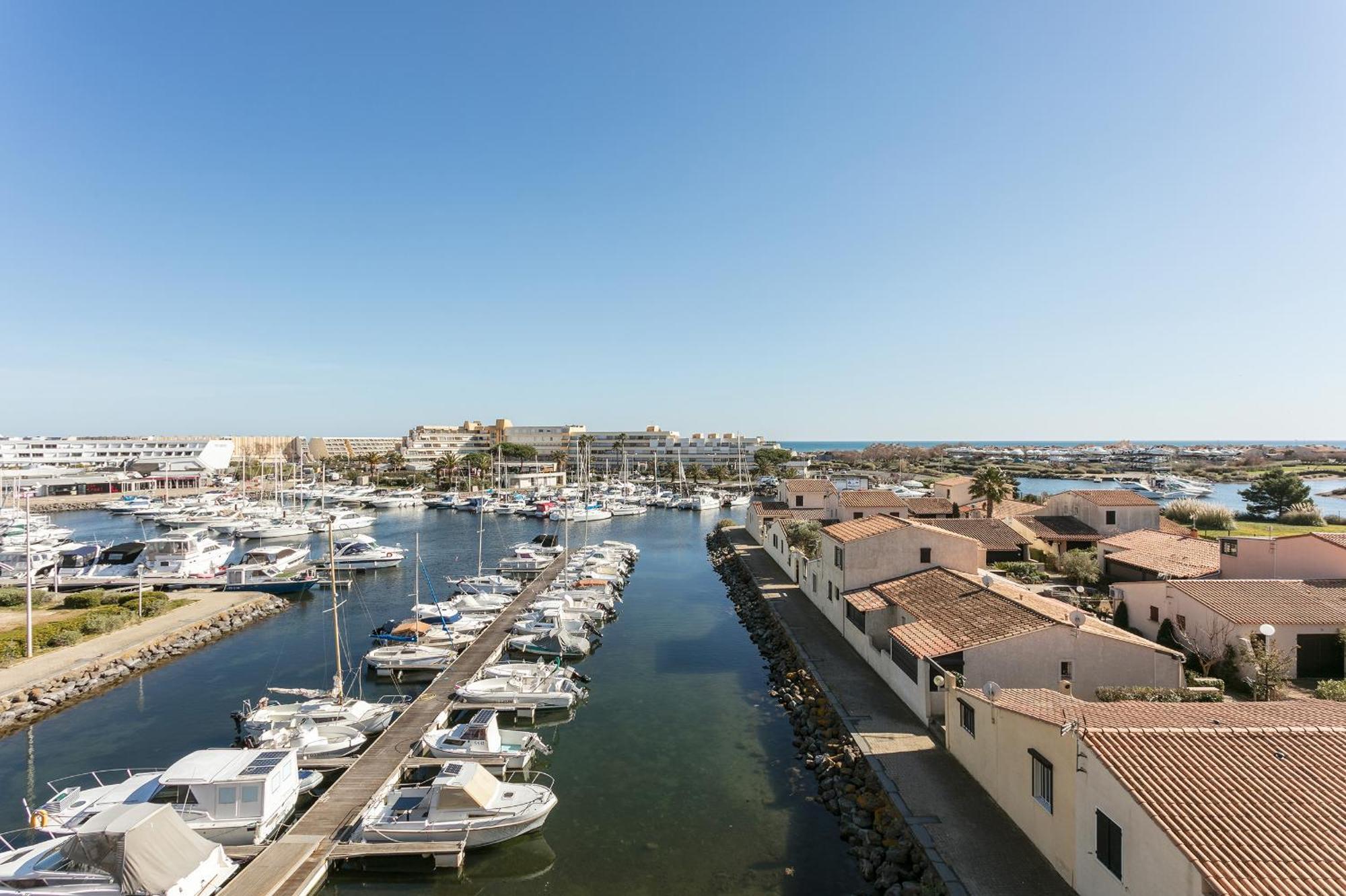 Studio Naturiste Venus Panoramic View Agde Eksteriør billede