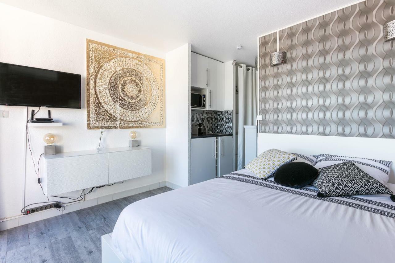 Studio Naturiste Venus Panoramic View Agde Eksteriør billede